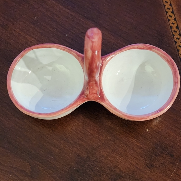 Vintage Italian (Ischia) Salt & Pepper (Sale & Pepe) Shaker with holder - Picture 5 of 16